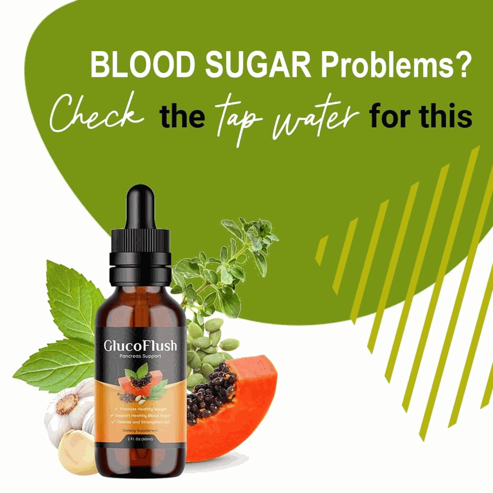 GlucoFlush bottle